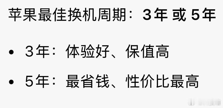 就连AI都认为一年换一次新iPhone不划算，它说3年或者5年换一次新iPhon