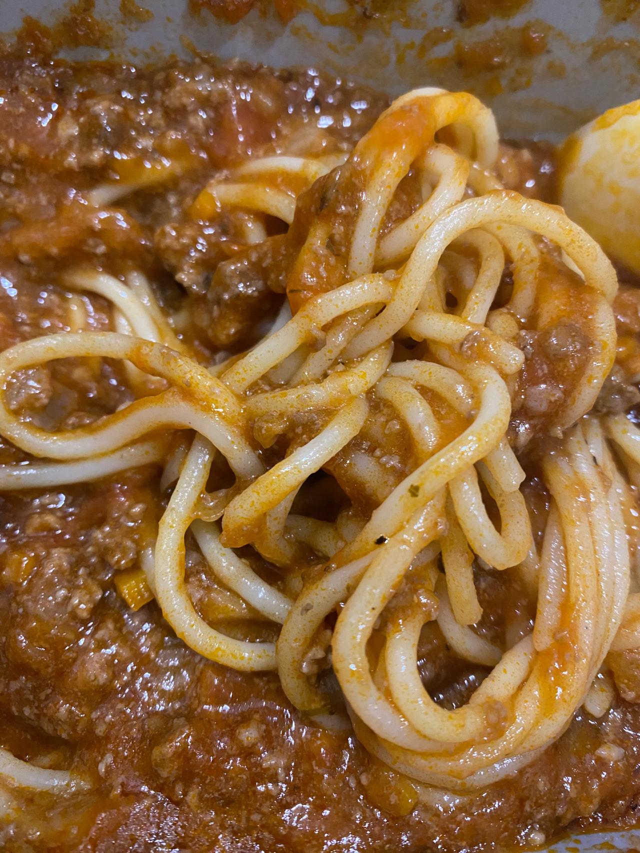 意大利肉酱意面，好吃！