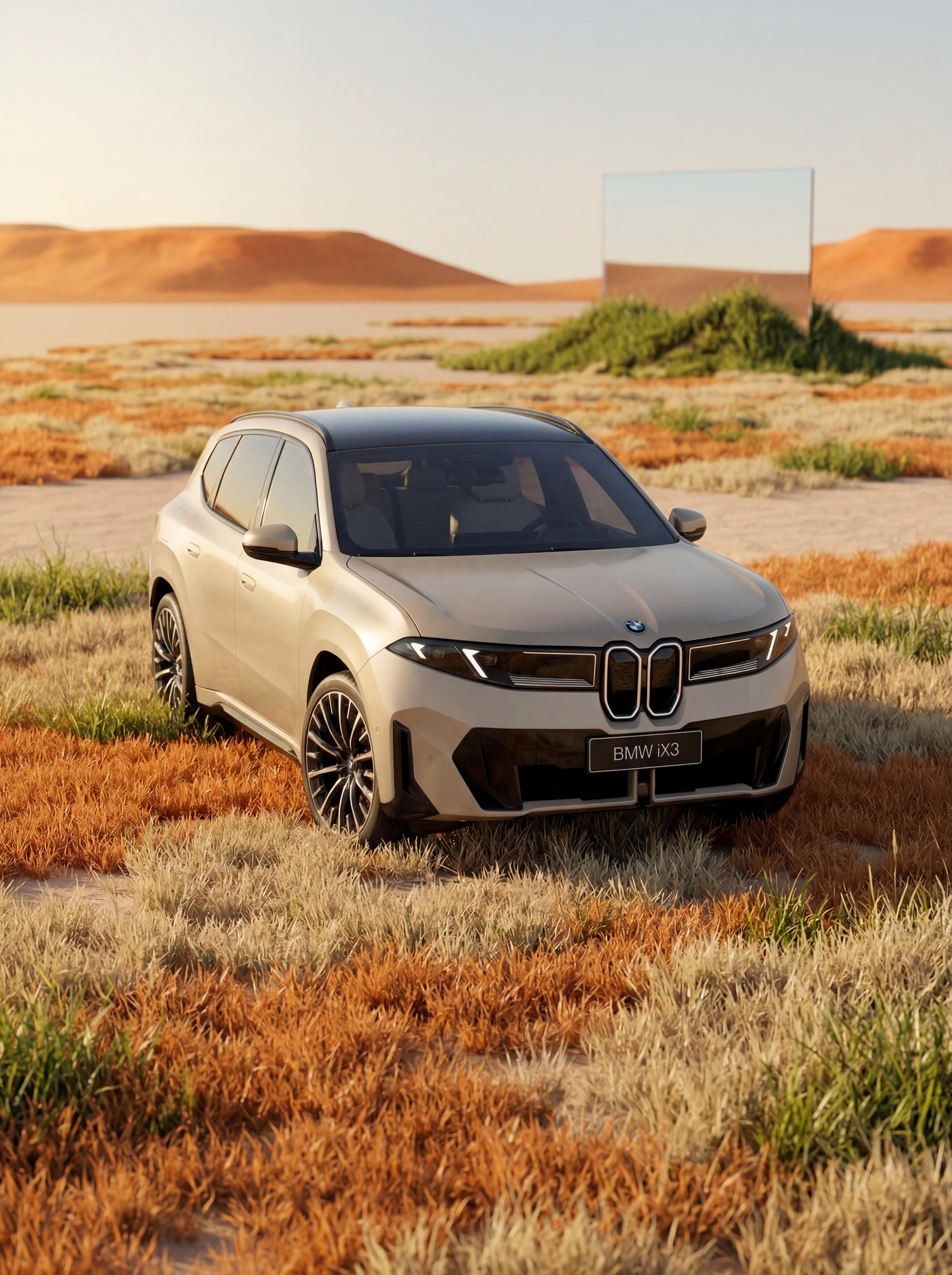 宝马BMW iX3，宝马设计师怎么就舍不得这大鼻孔呢宝马ix3