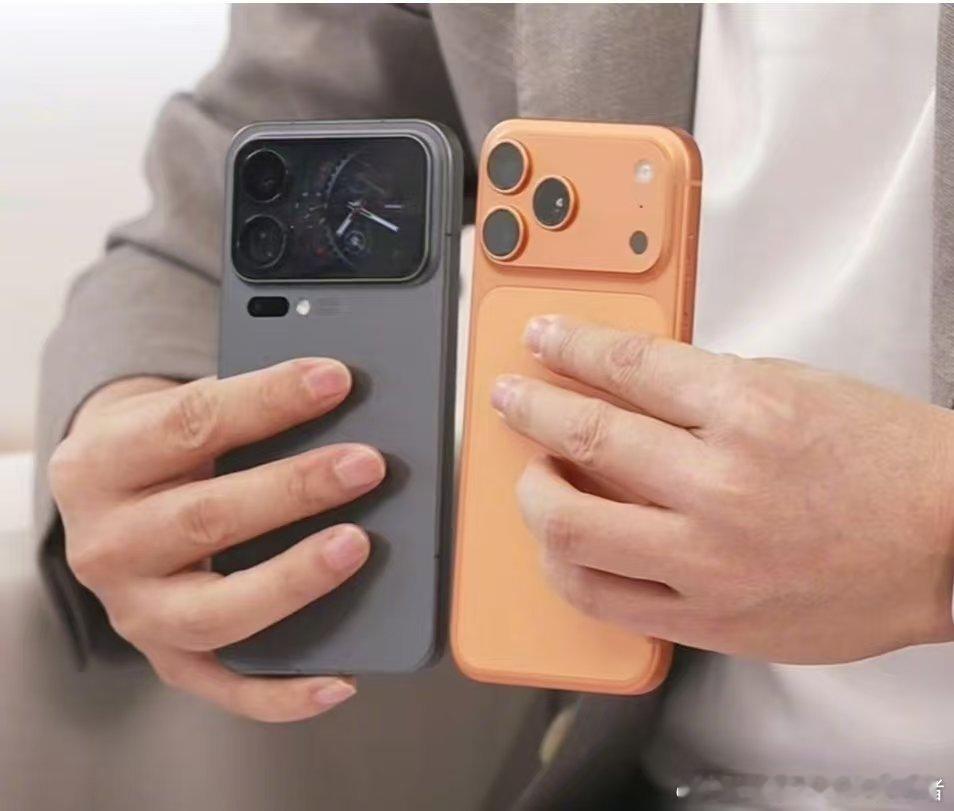 小米17 Pro Max对比iPhone17 Pro Max，同样横置布局模组，