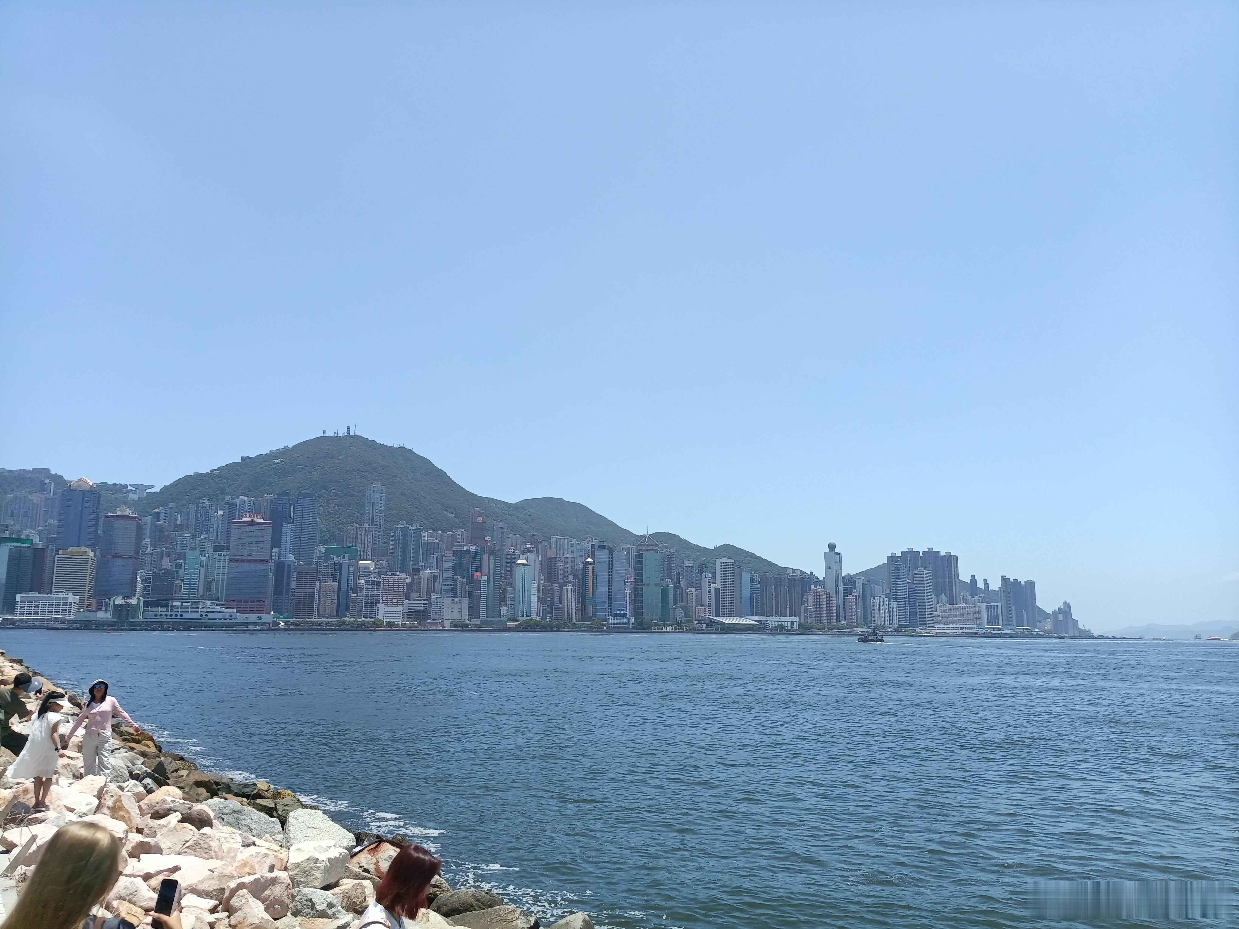 尖沙咀海港。 