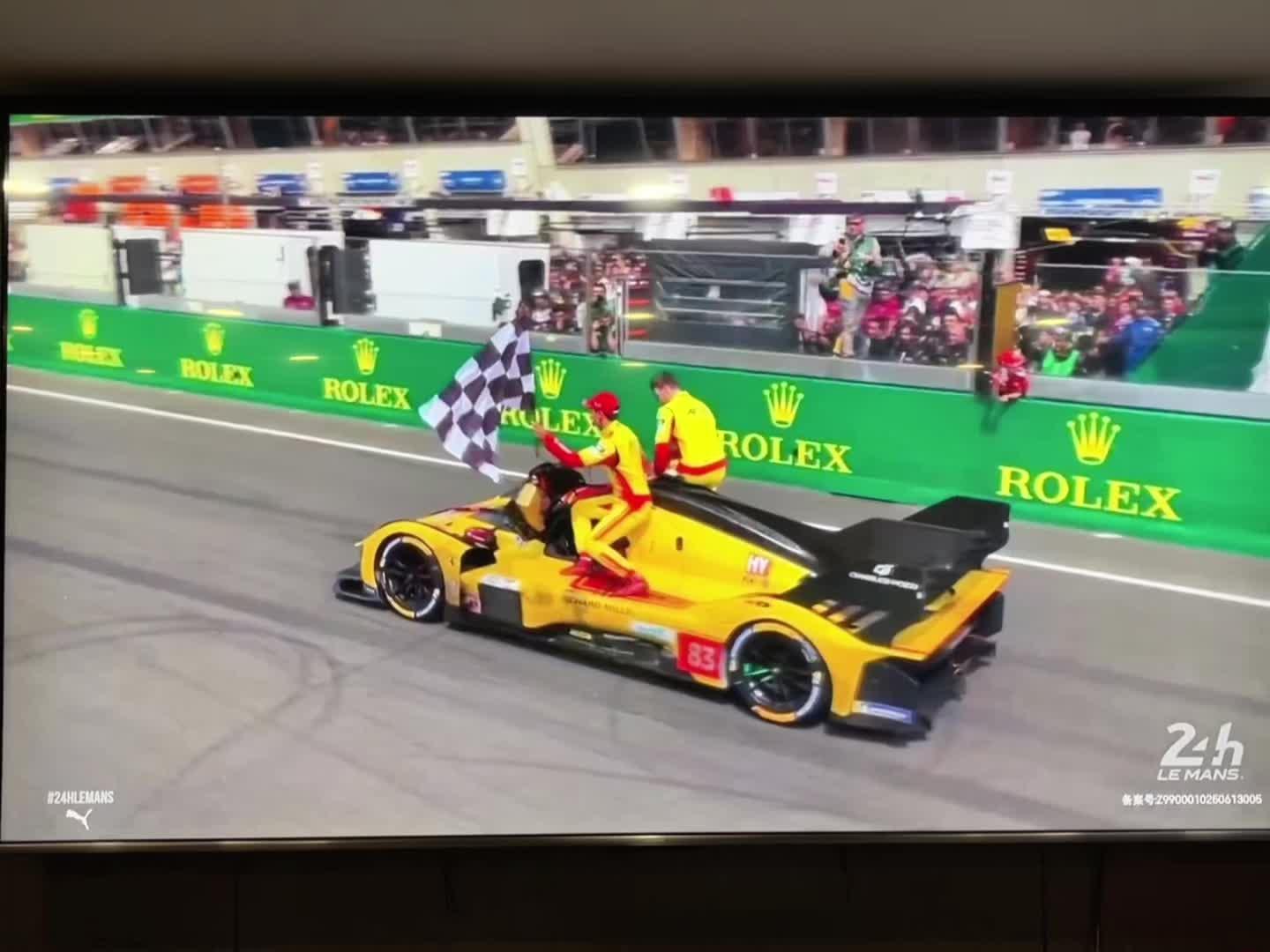 🇨🇳车手叶一飞拿到了第一个属于他的勒芒全场冠军🏆 创造历史 开轮...