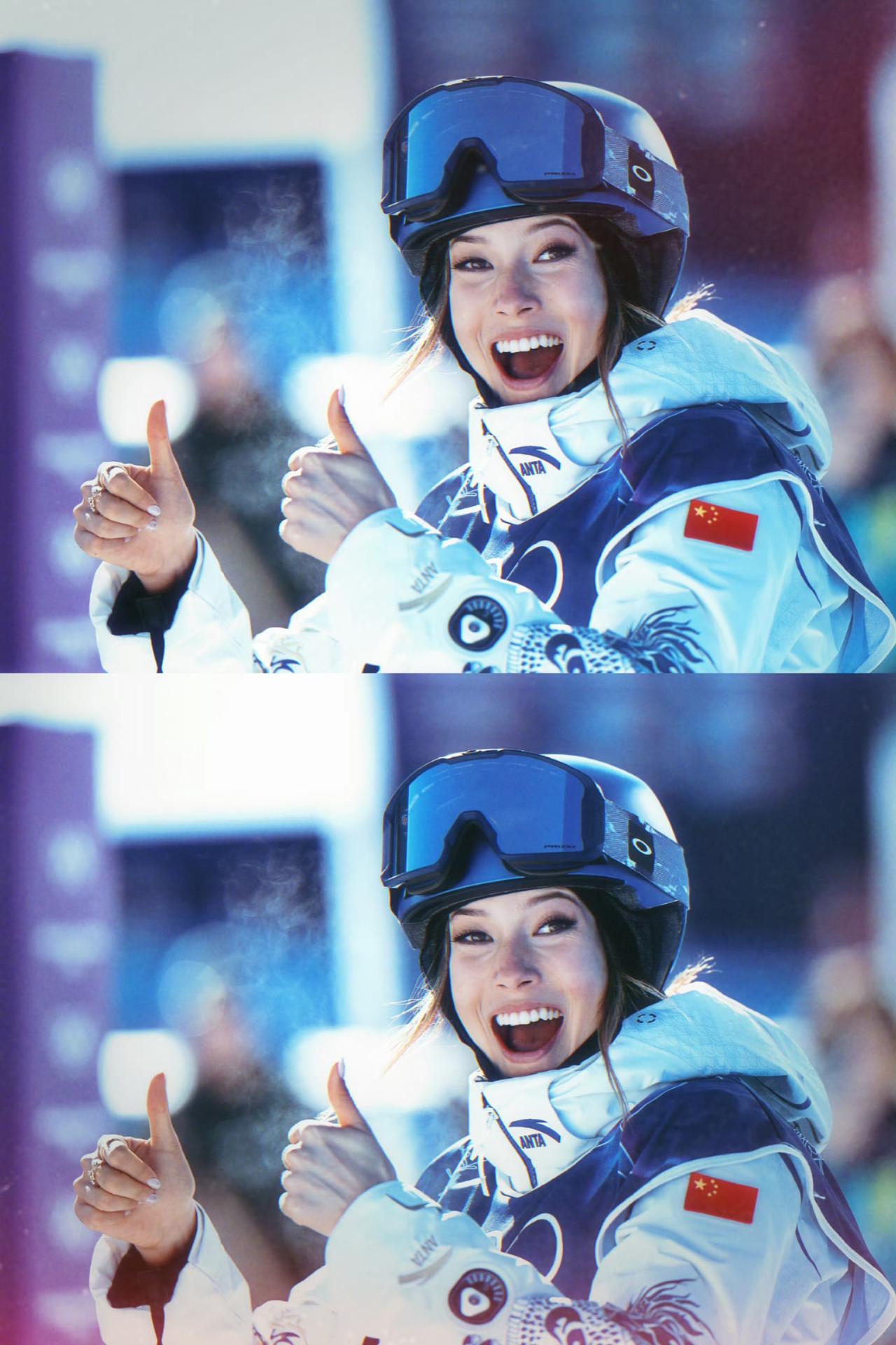 积极向上，努力拼搏，谷爱凌 是很好的榜样[赞]