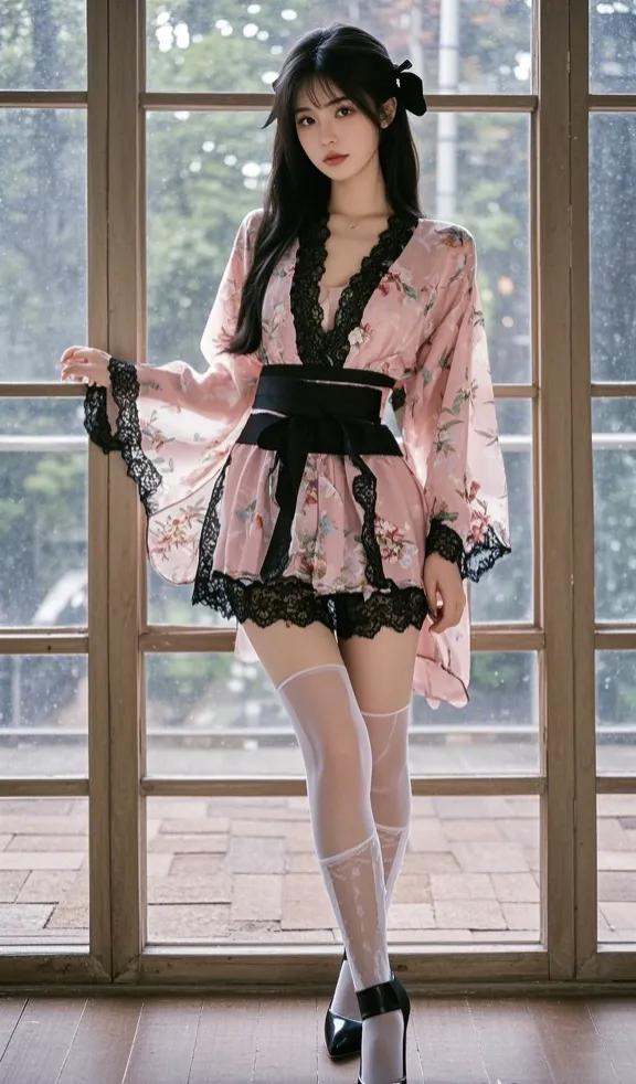 红粉佳人舞，青丝飘逸间#分享美少女倩影# #秋天的美女佳人# #一组美女照😜#