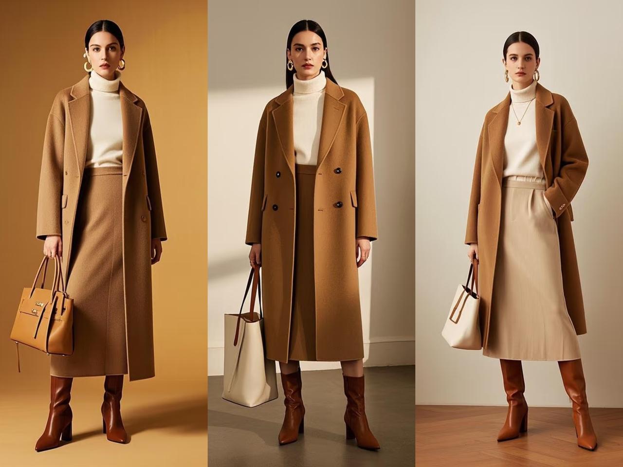 穿“半身裙”怎么搭配更好看?
立冬后穿半身裙，搭配高领毛衣更好看，出门在外披上一