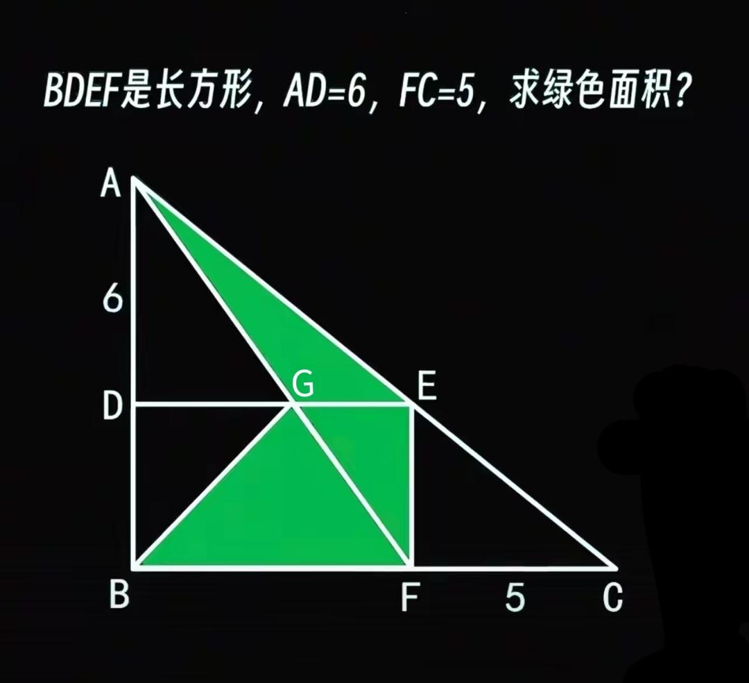 会者口算就行，难者交白卷！小学五年级数学拓展题：如图一，E为直角三角形ABC斜边