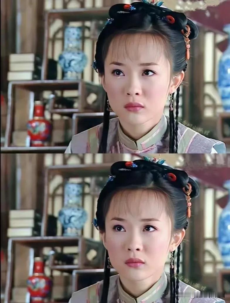 很喜欢霍思燕年轻时候的颜值，很温婉可人，她的五官真的不是很惊艳，但组合起来就非常