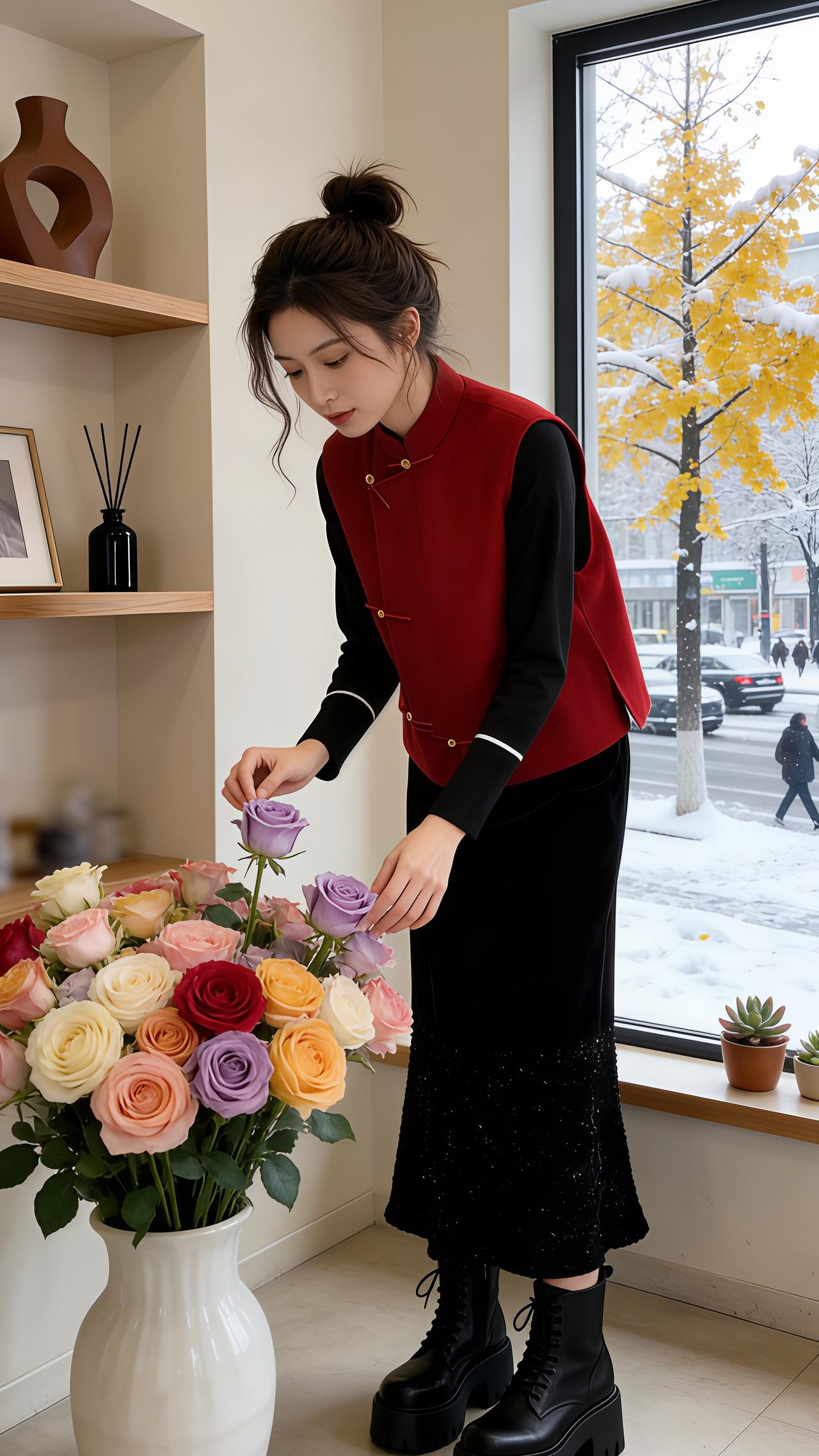 穿搭 裙子搭配 新年穿搭 新中式 国风