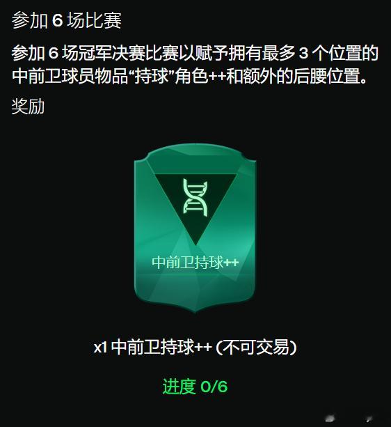 冠军决赛参赛任务中的进化总评限制应为89。任务说明中未对此进行说明，大家需注意。