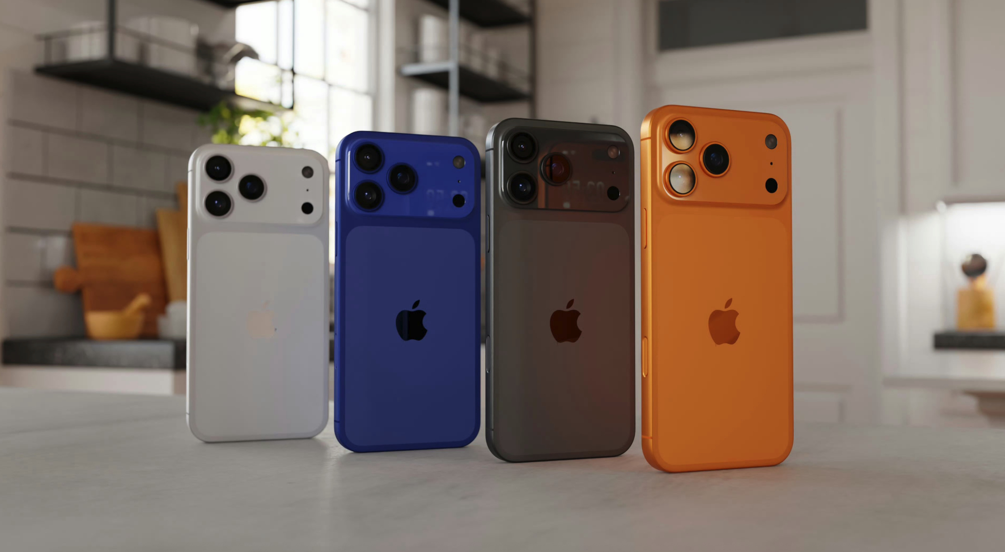 iPhone17Pro橙色机模曝光 ​假、丑、难看~不期待~ ​​​