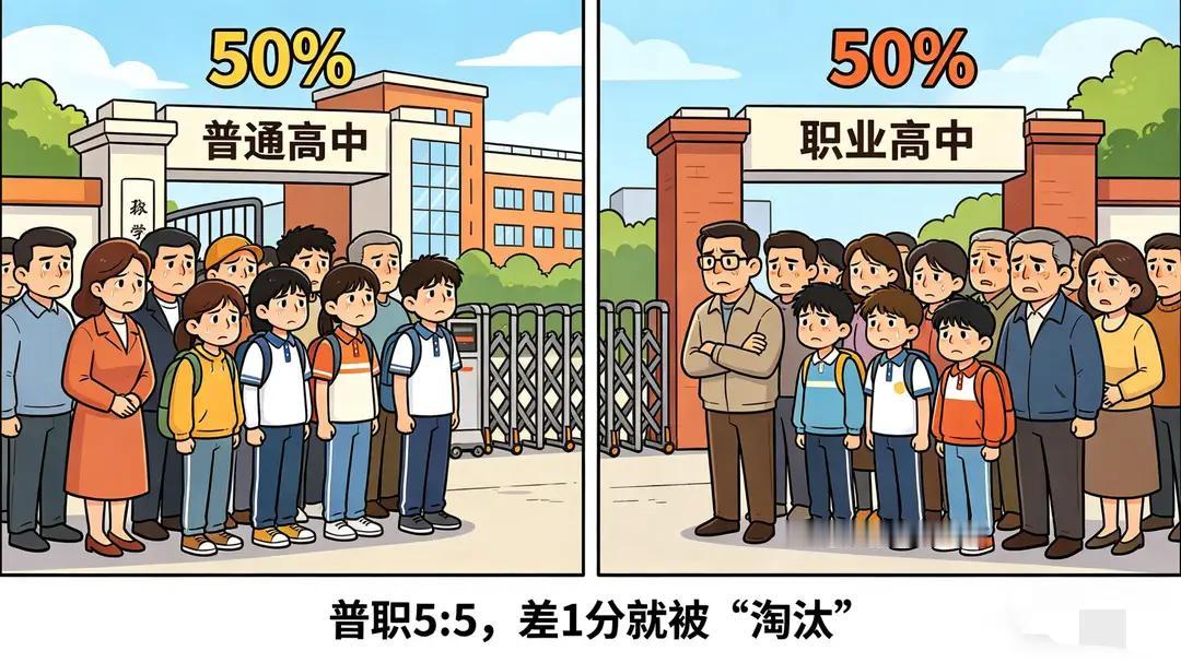 其实中考分流和劳务派遣，这两者是高度绑定的。为什么有人大代表提出废除劳务派遣，但