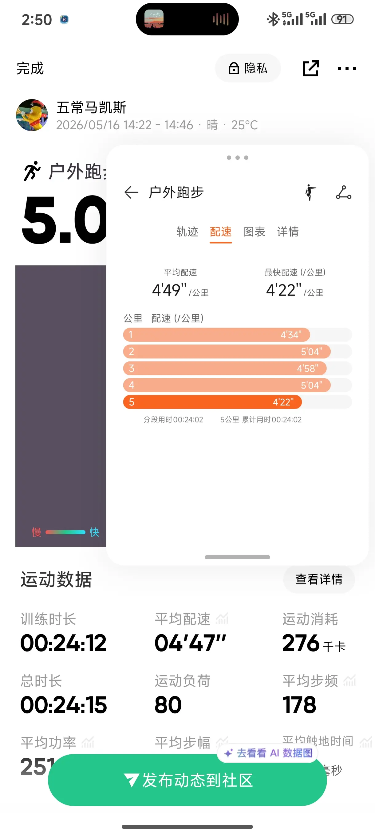 凯斯 跑步 配速 减肥 健康