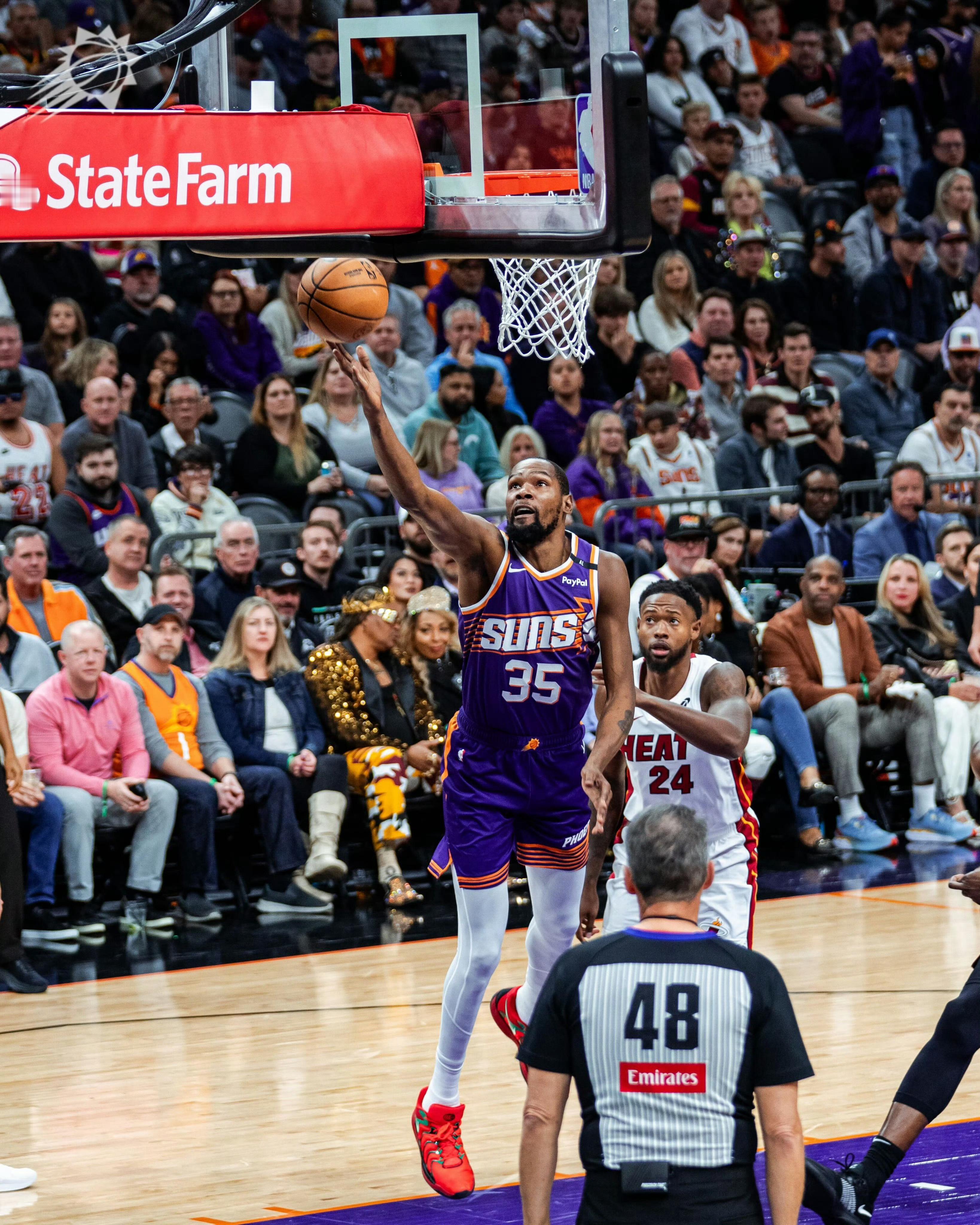 绝境看KD！一剑封喉[心][心][心]#热火vs太阳##nba新赛季2024# 
