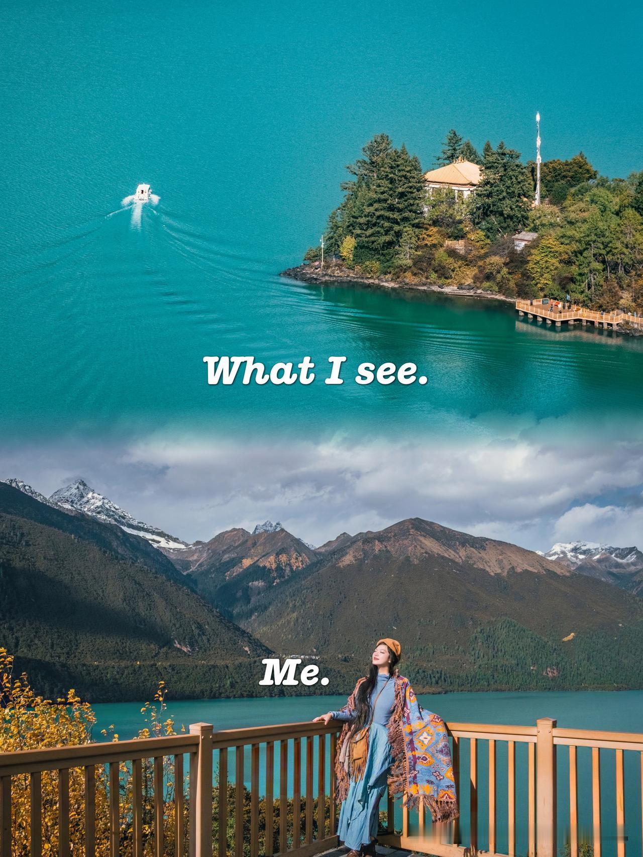 用 What I see. & Me.  看遍秋天

西藏＆新疆的秋天，我怎样才