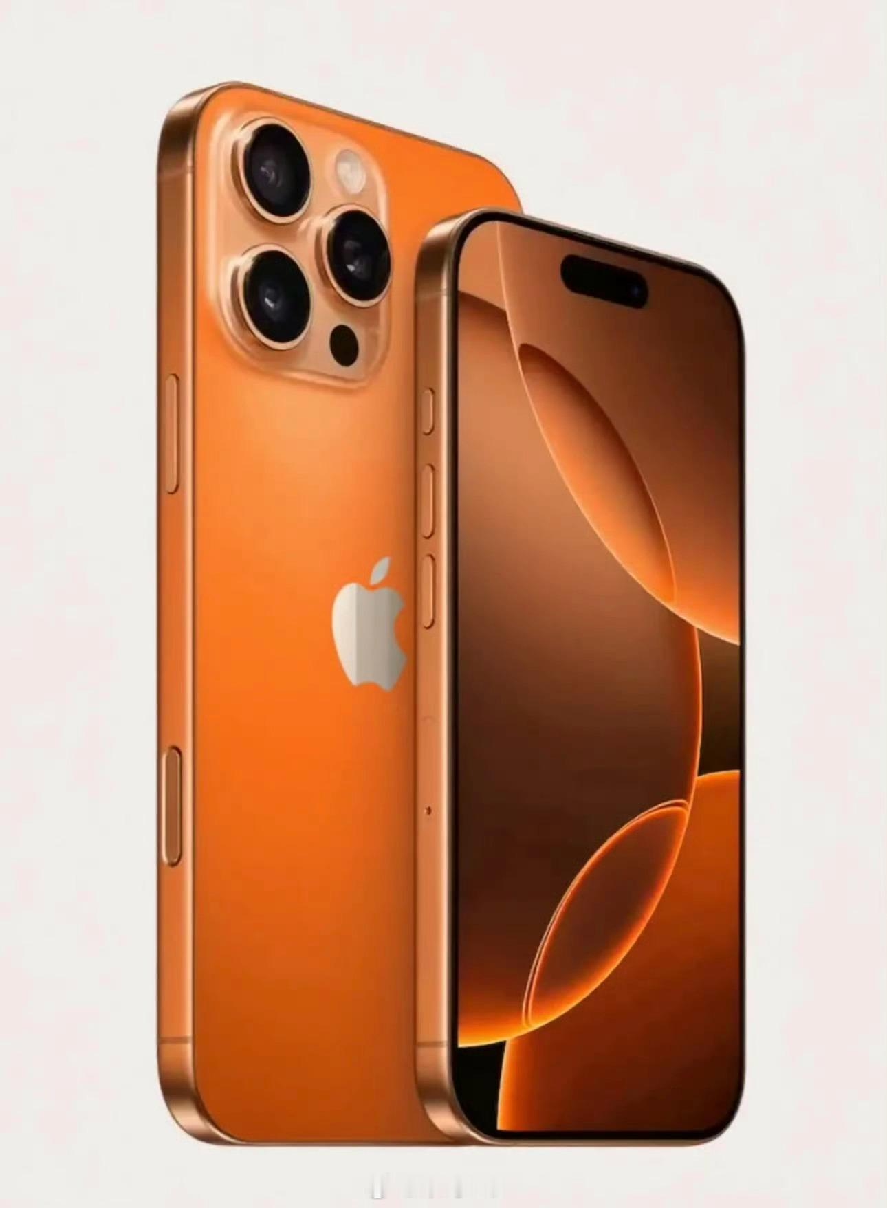 iPhone17Pro橙色机模曝光属实是丑到我了，只有之前13的远峰蓝让我惊艳了