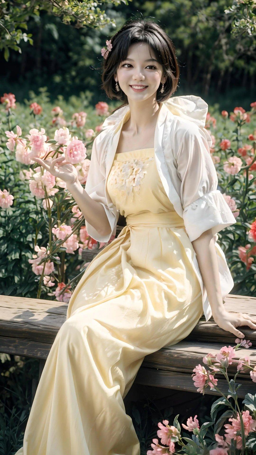 花园里自带三分微甜，仙气飘飘喜欢吗😇#喜欢你##我只喜欢你# ​​​