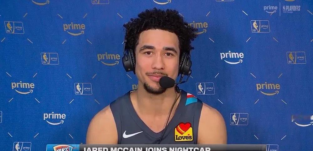 NBA季后赛西部半决赛G2，雷霆125-107击败湖人，大比分2-0领先。赛后雷