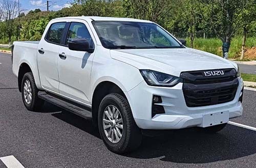 江西五十铃D-MAX搭载4JJ3 3.0升四缸柴油发动机的版本登陆工信部，最大功