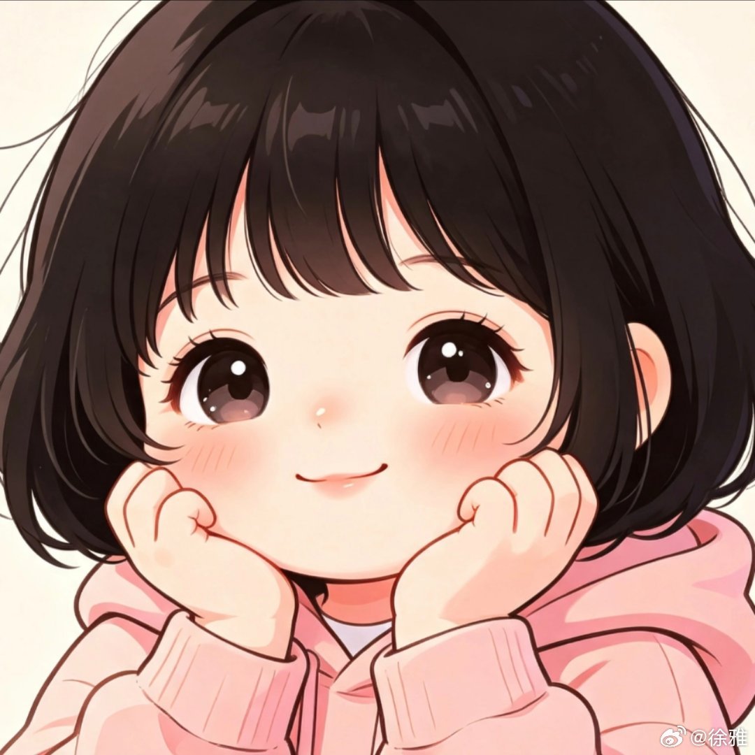 可爱动漫头像。 ​​​