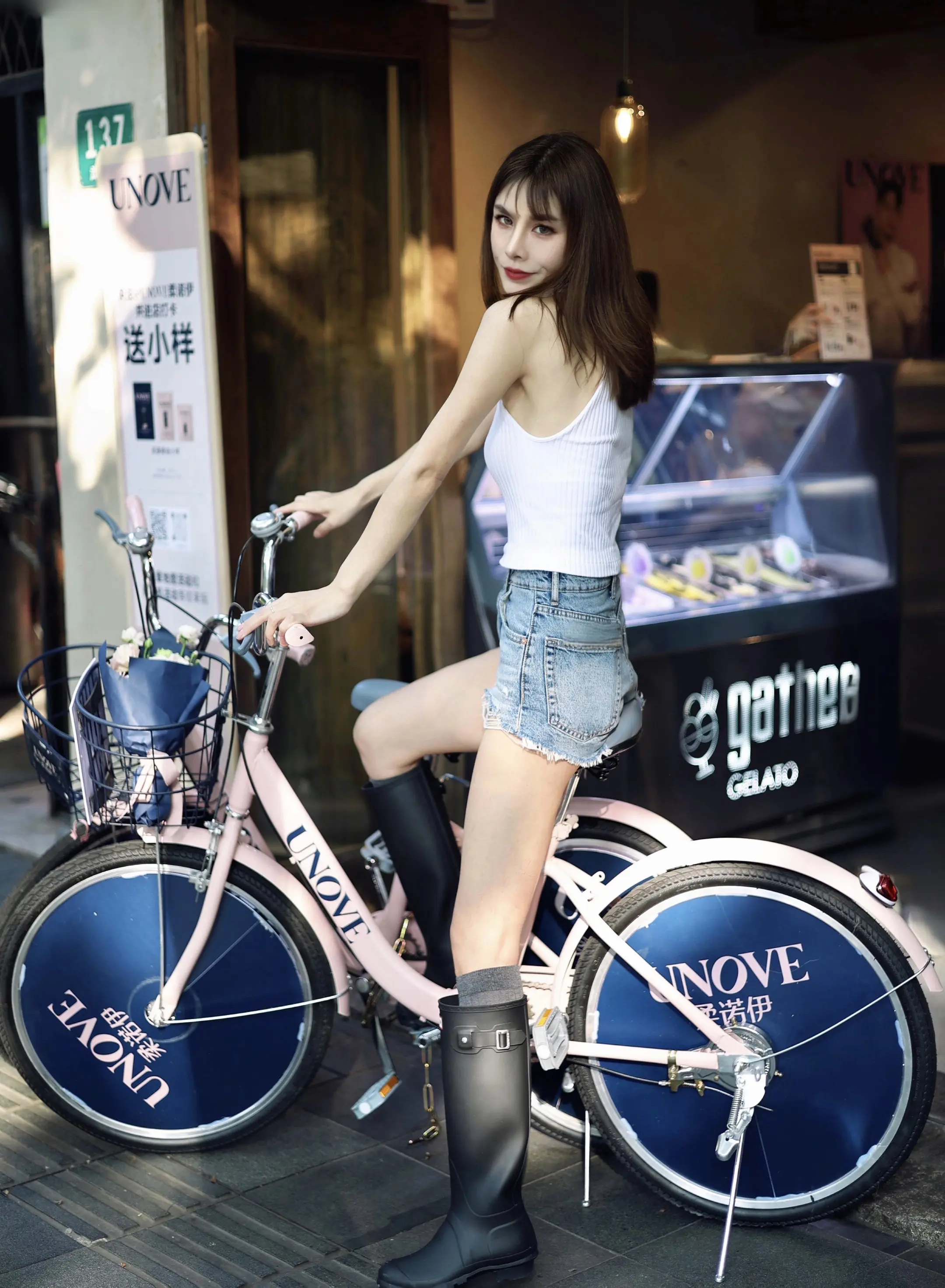 骑车的快乐🎉。