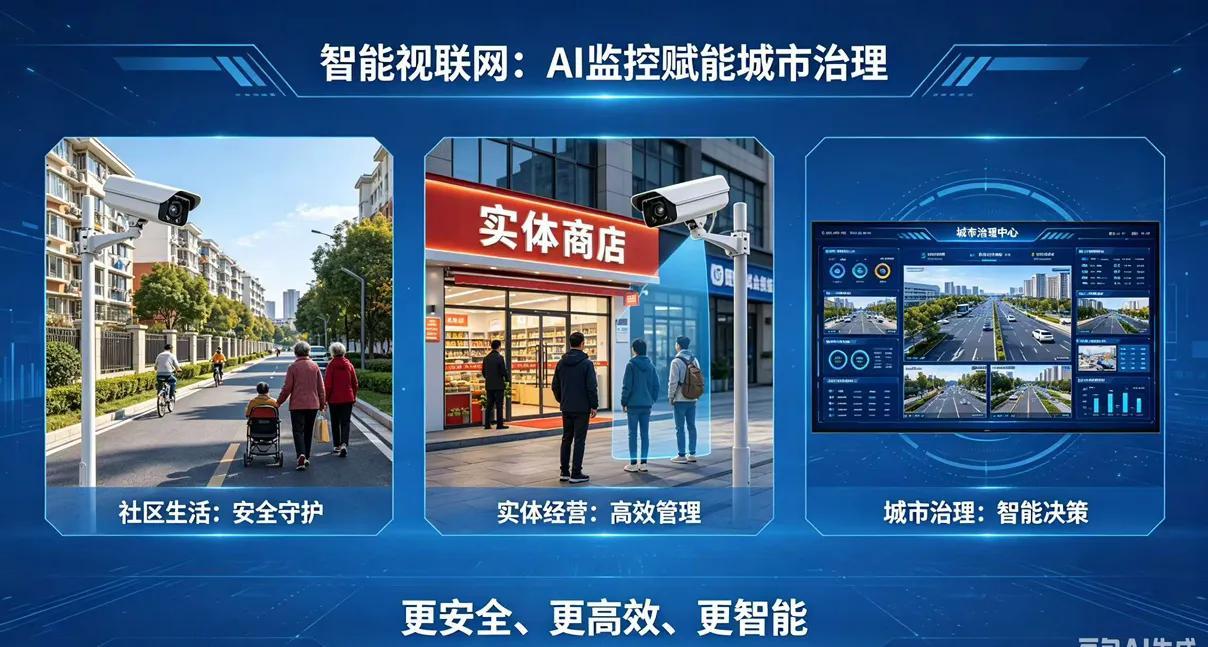 视联网｜被“看见”的世界，正在悄悄变聪明
 
从前我们总以为，摄像头只是用来录像