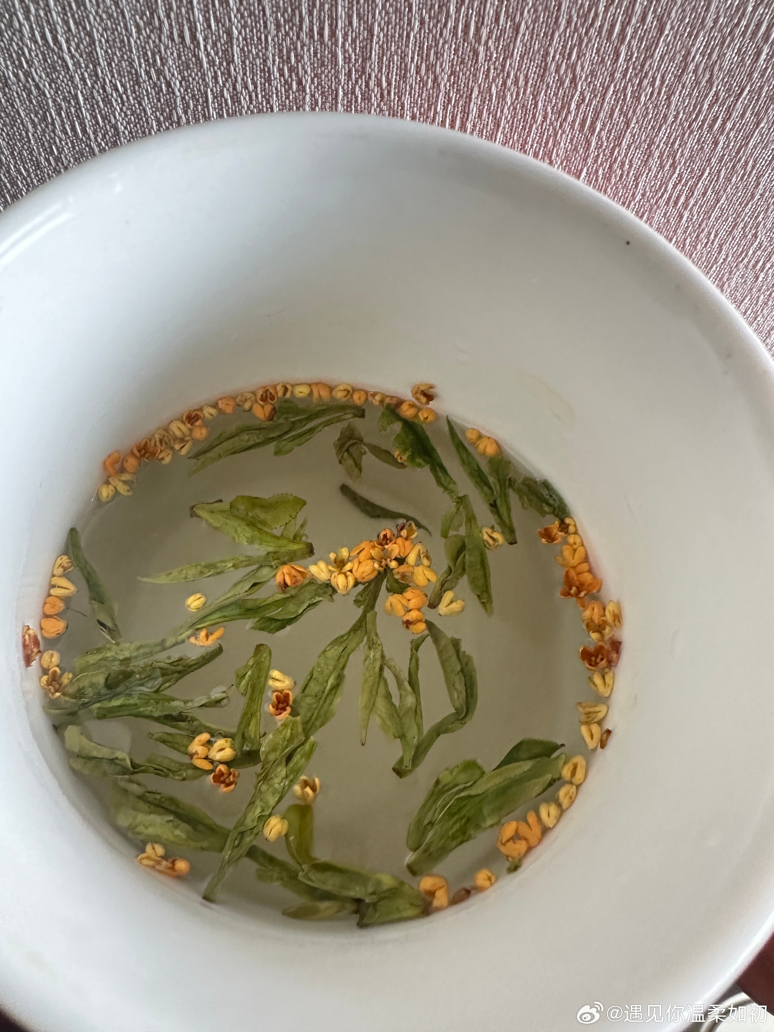 累死了[泪奔]来一杯桂花龙井 ​​​