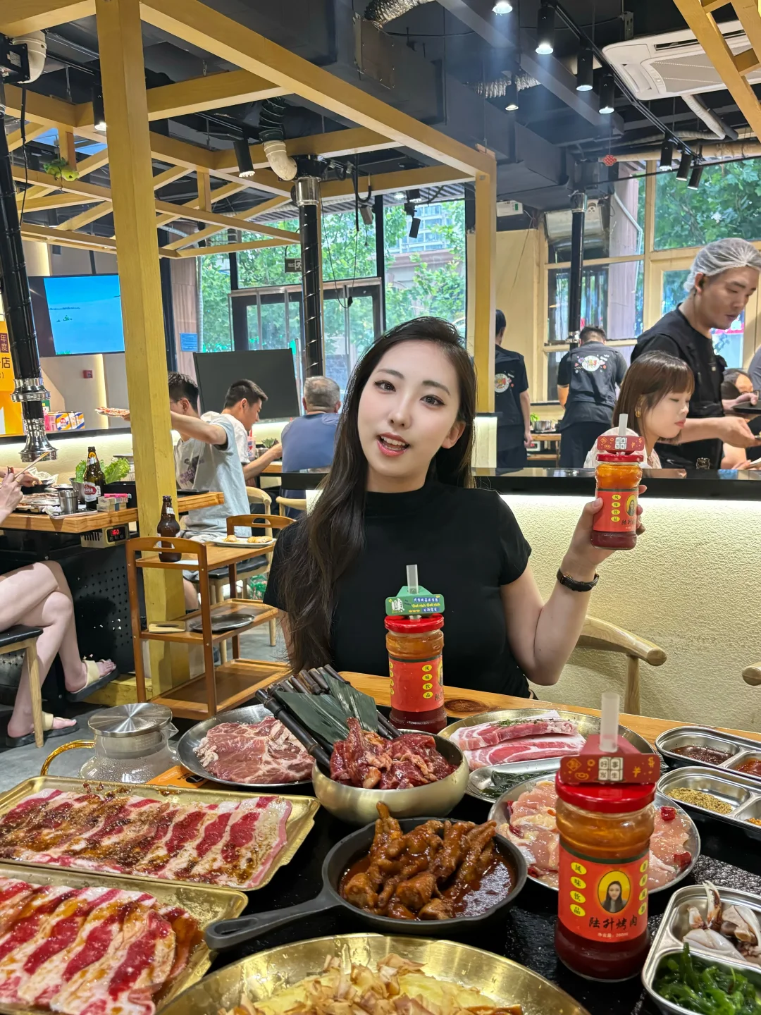 这是在石家庄？喝到老干妈饮料了…