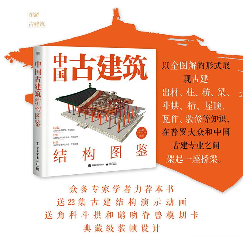 转发抽奖，两本，下周日晚上开奖！《中国古建筑结构图鉴》以轻松、有趣、易懂的图解形