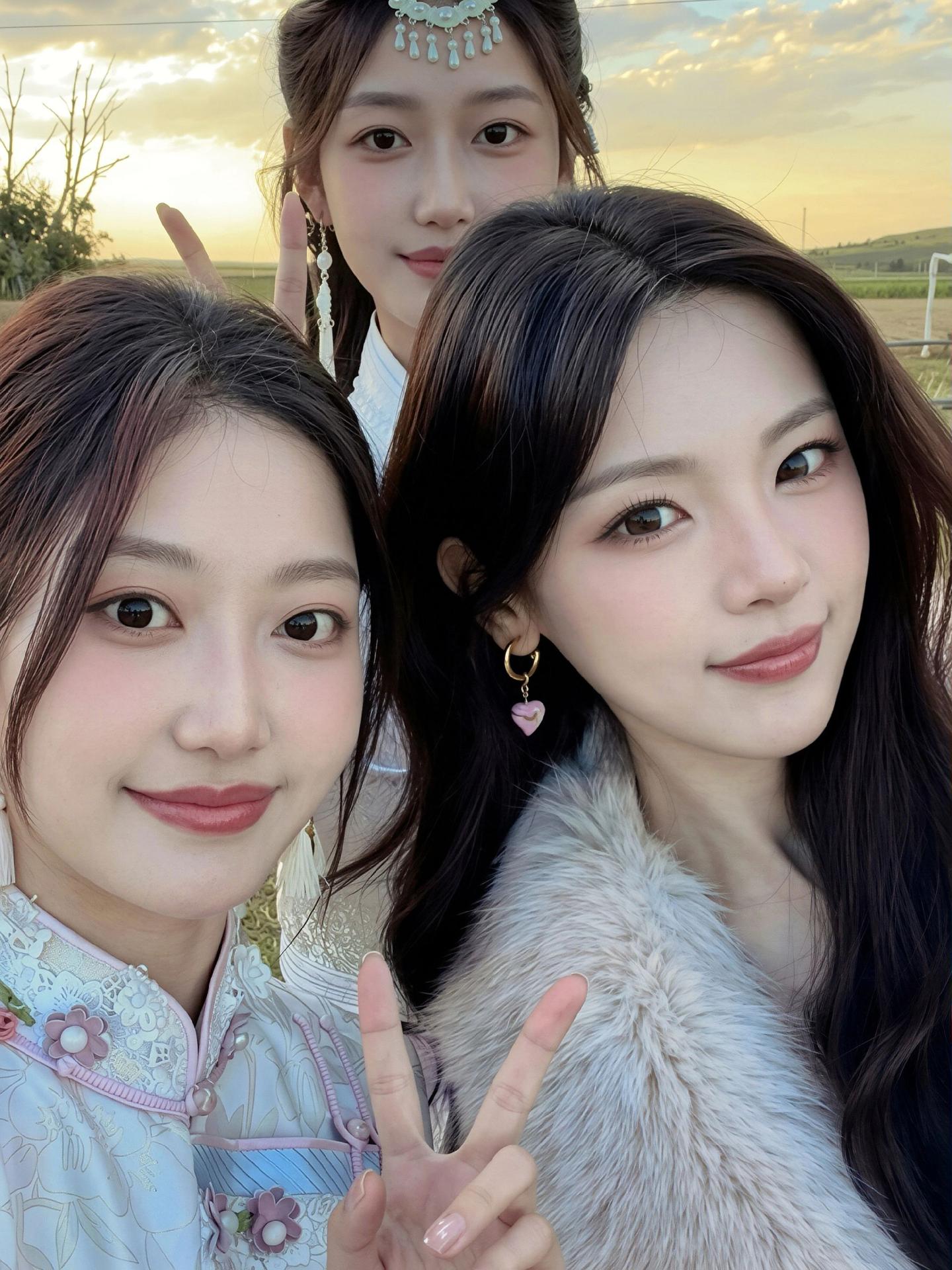 杨超越心动的信号9合照