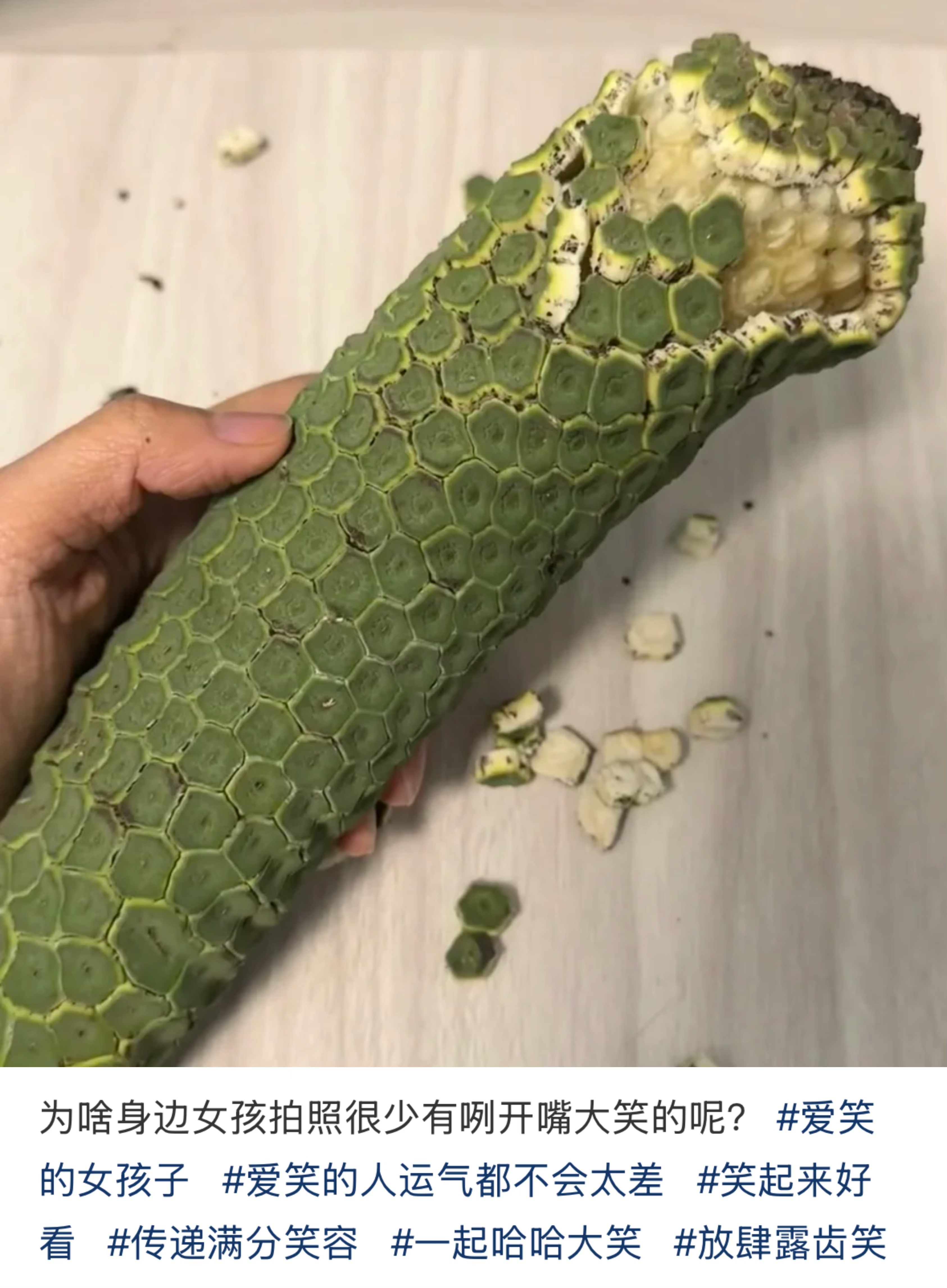 为啥身边女孩拍照很少有咧开嘴大笑的呢？ ​​​