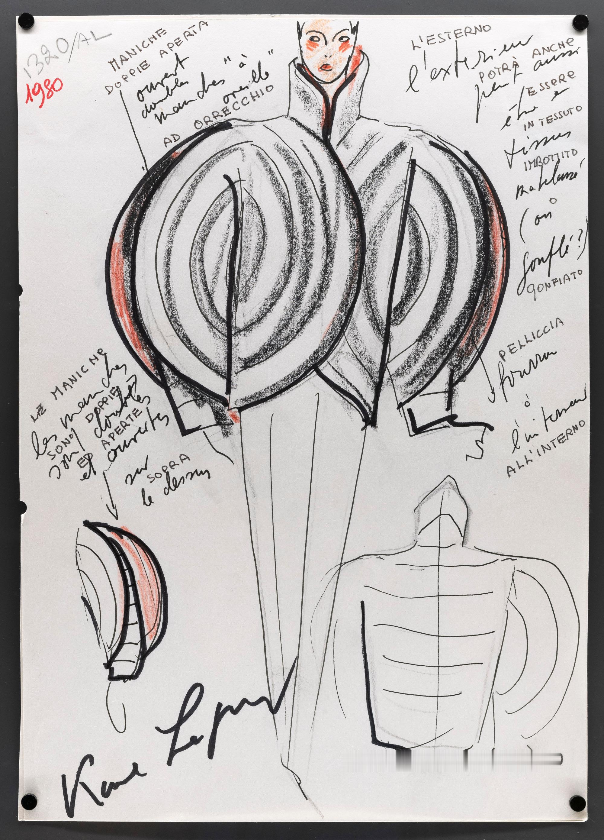 《穿行于创作之间. Fendi Karl Lagerfeld 1985》展览如果