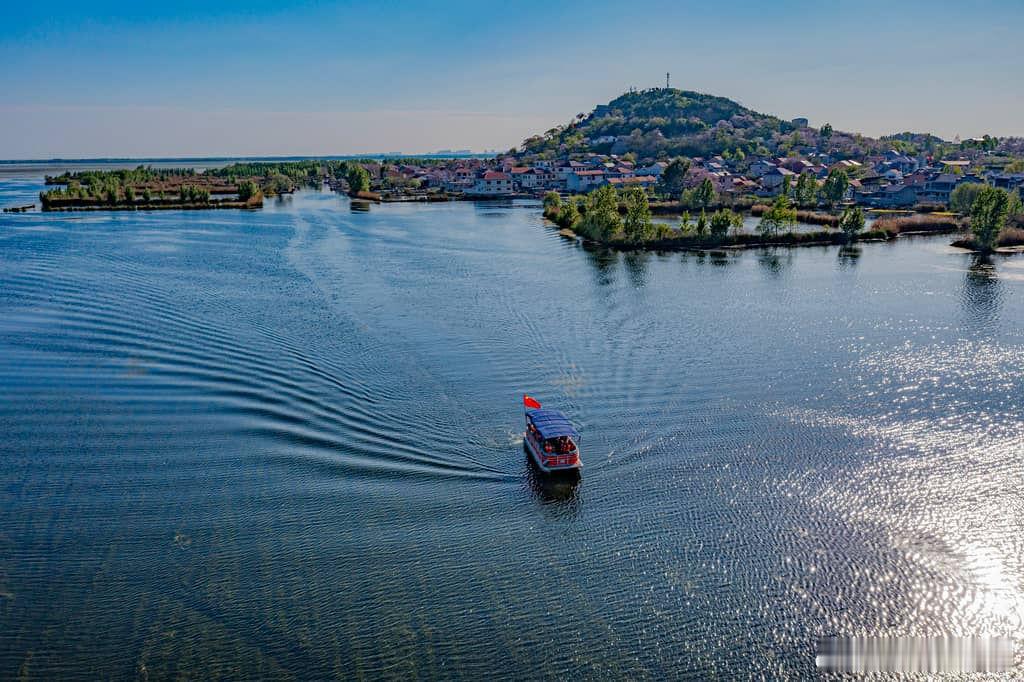 【美丽家乡 山东微山——水中林影 客至如云】       春日的山东济宁微山，独