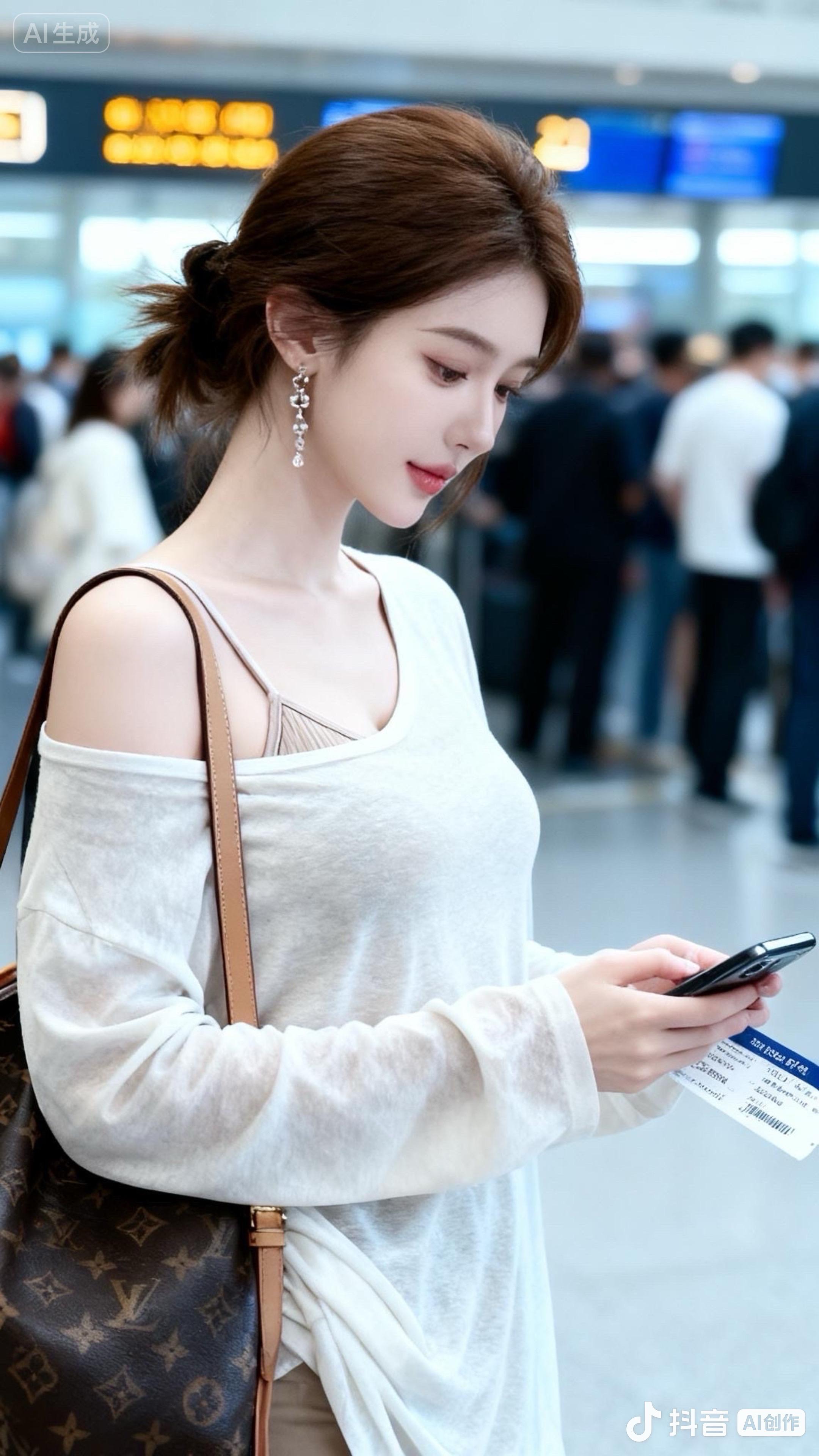 Ai站姐诞生啦，直接爽了。