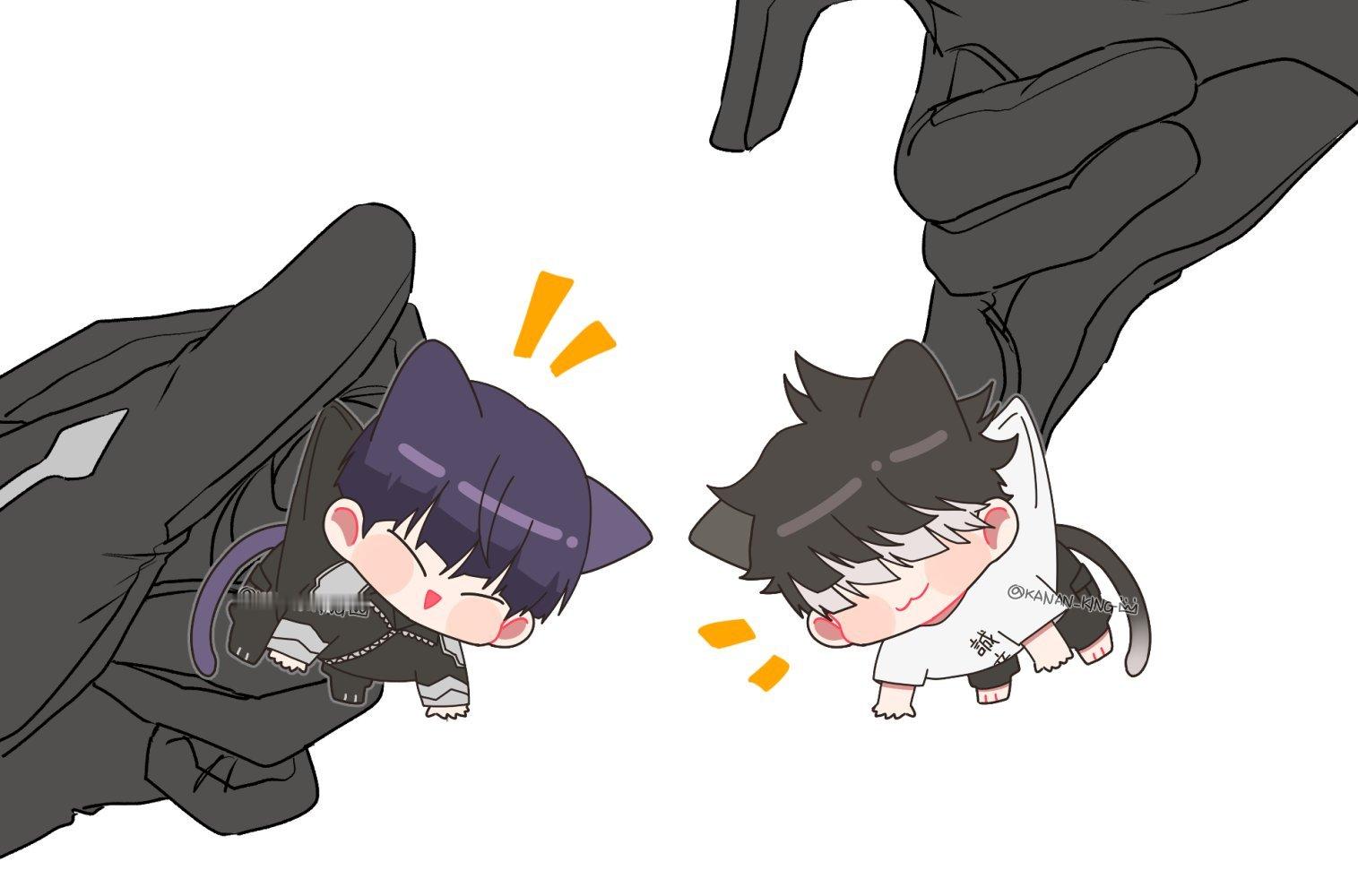 #怪兽8号[超话]##怪兽8号# 好萌哈哈哈x:KANAN_KING ​​​