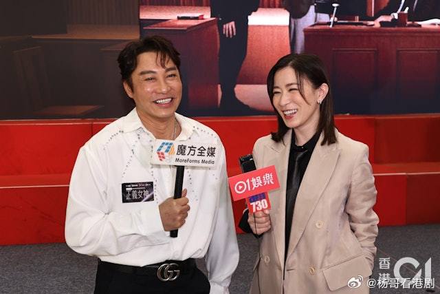 譚耀文相隔22年回歸TVB 與佘詩曼再做夫妻：曾經有愛但共處一室.相隔將近22年