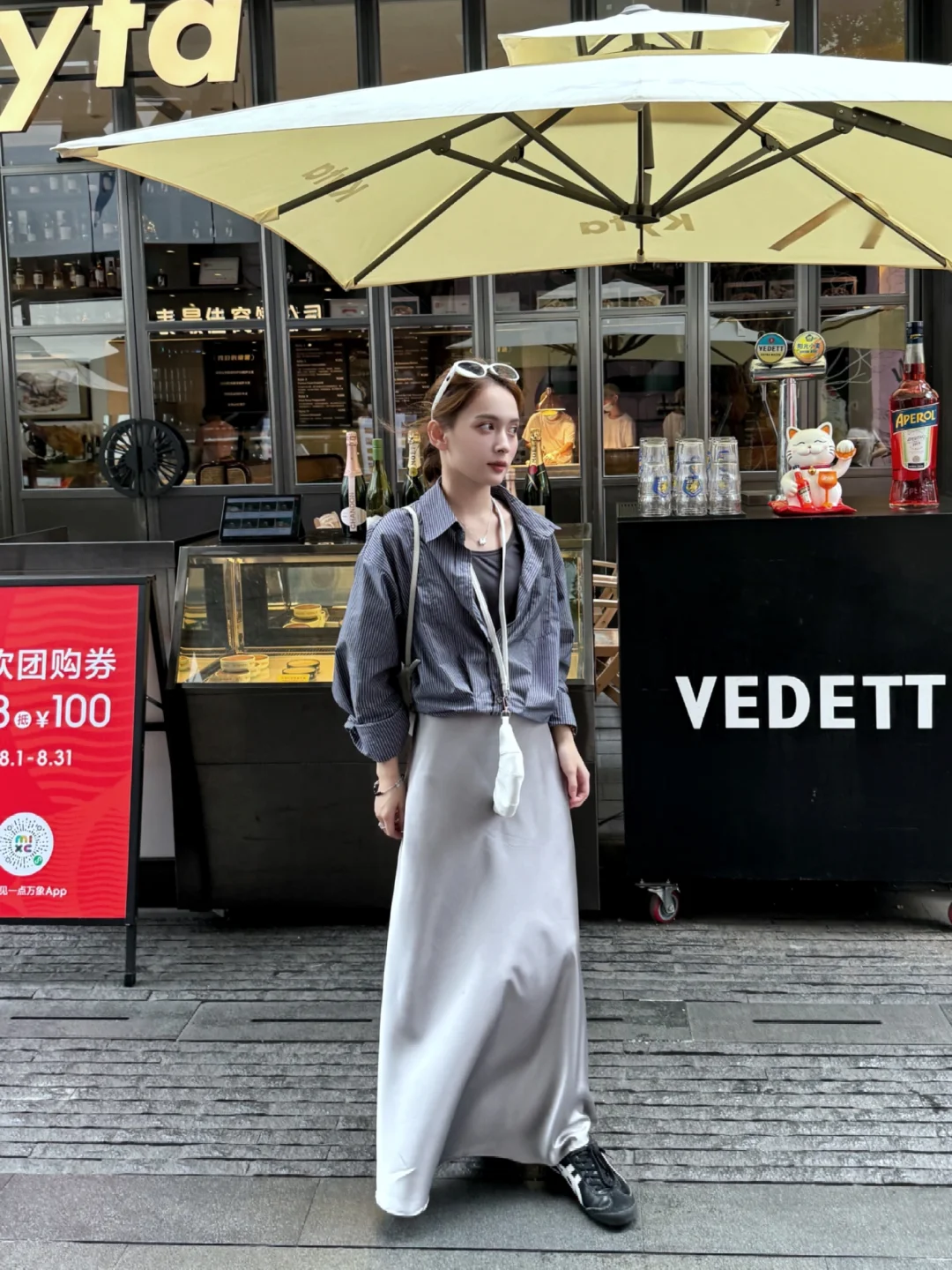 真实身高155。小个子姐妹都去试试这种风格！
