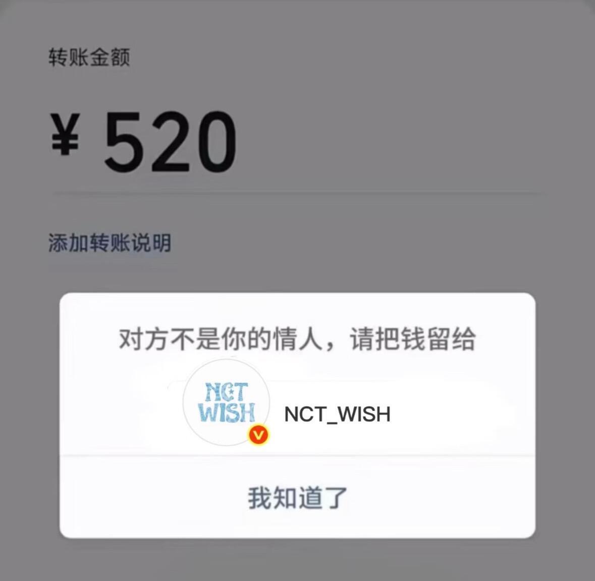 对方不是你的情人 请把钱留给NCTWISH💚 