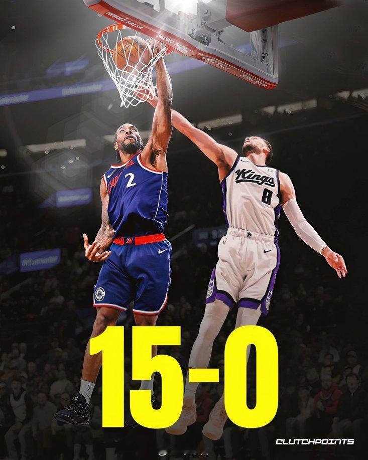 NBA现役球星对决个人最高纪录是莱纳德vs拉文，目前已15连胜，这让小萨博尼斯对