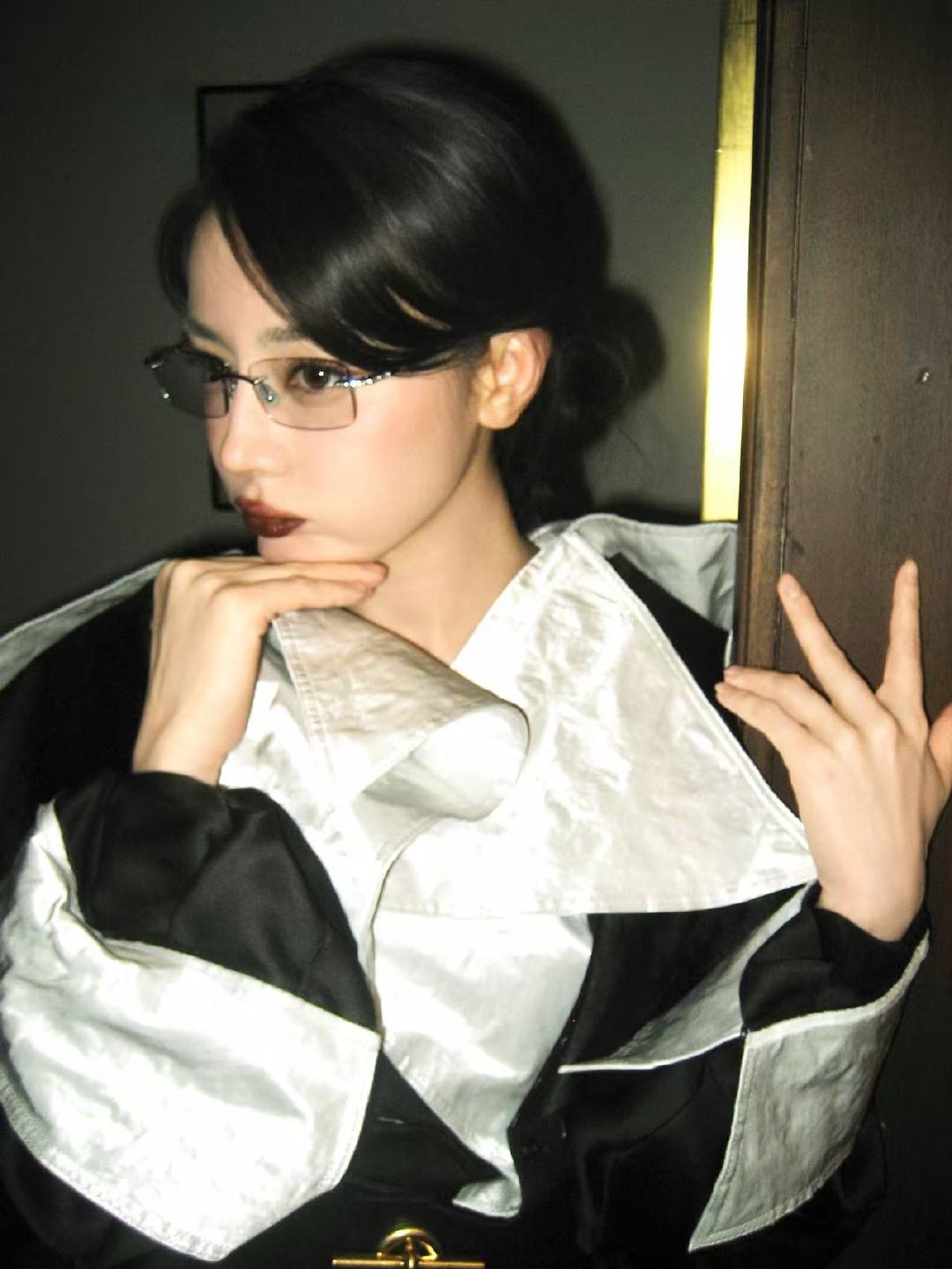 迪丽热巴口棕妆迪丽热巴巧克力妆啊啊啊啊啊迪丽热巴别太美了迪丽热巴