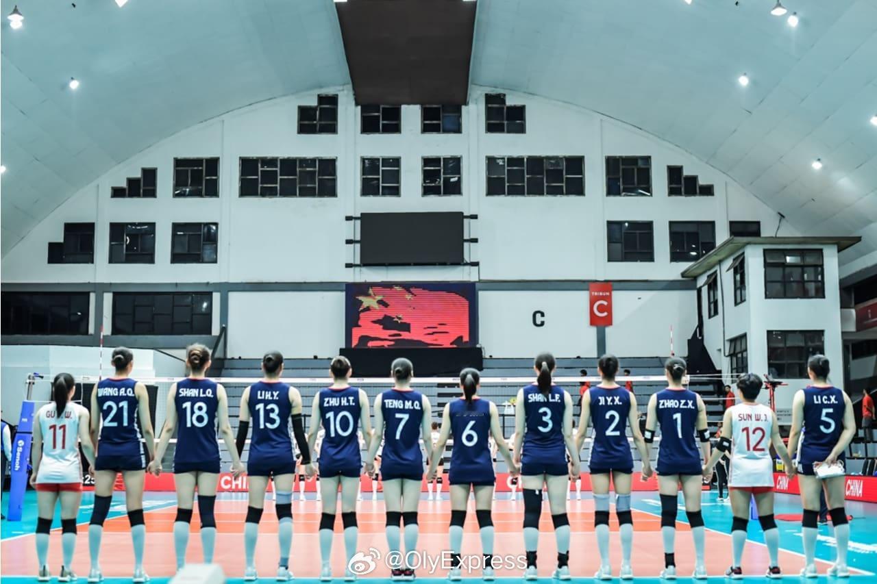 国际排坛动态 U21女排世锦赛中国3-1阿根廷精彩图 ​​​