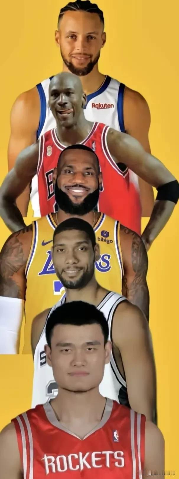 如果把这阵容放到现在，能不能拿下NBA三连冠！甚至超越乔丹的三连冠？NBA 球星