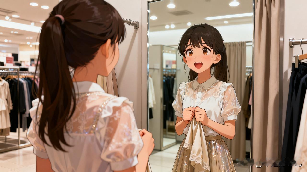 衣柜里的“时光标本”
 
衣柜最深处，藏着一件十年前花一千块买的衣服。
 
那时