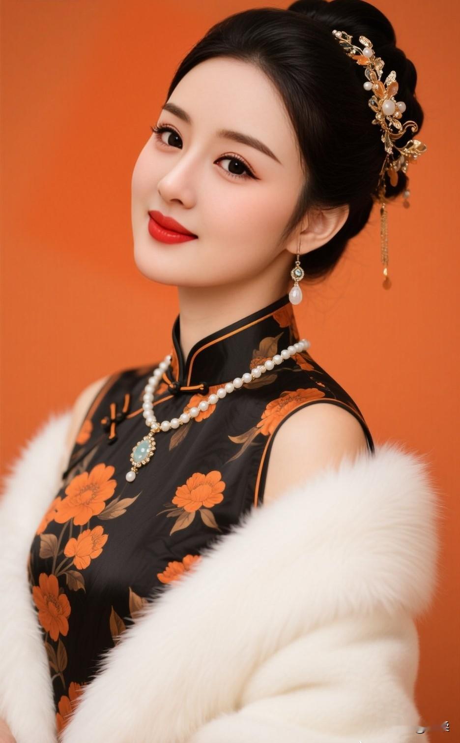 旗袍怎么样拍照有韵味