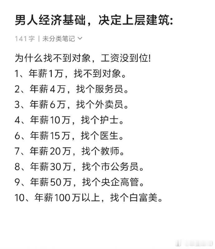 父辈或者自己有钱才能配得上白富美  