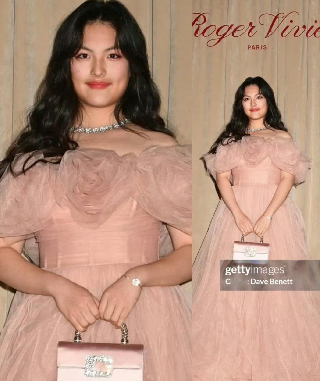 看了王诗龄生图，才知道为何有P图师价值百万！
16岁的王诗龄和妈妈李湘参加巴黎时
