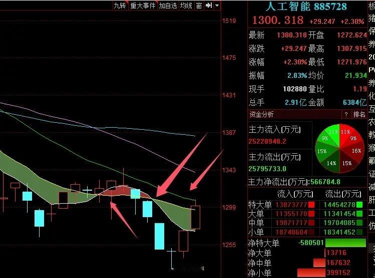这两天低位板块表现的还可以，也就是说人工智能，算力软件等，有一些资金进行关注，但