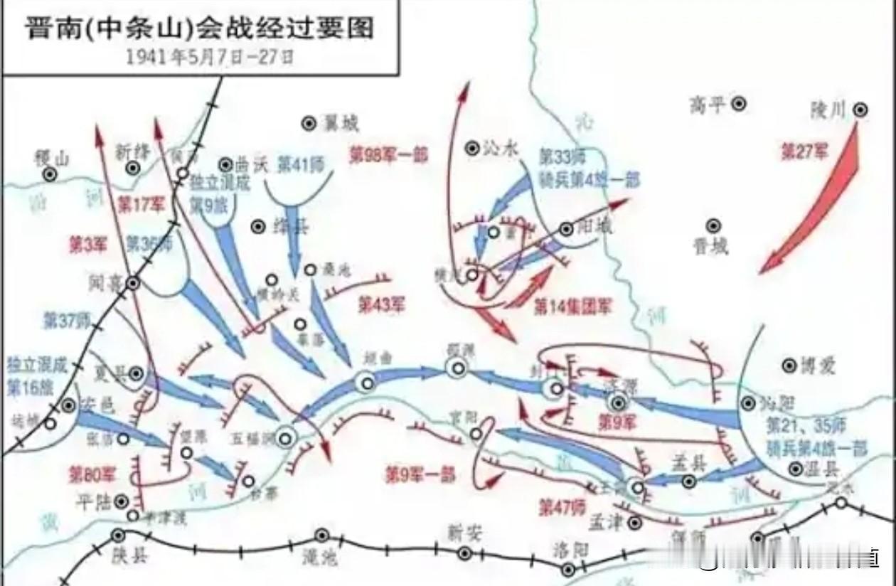 中条山血战！！！

中条山血战是1941年5月，
日军对中国军队驻守的山西中条山
