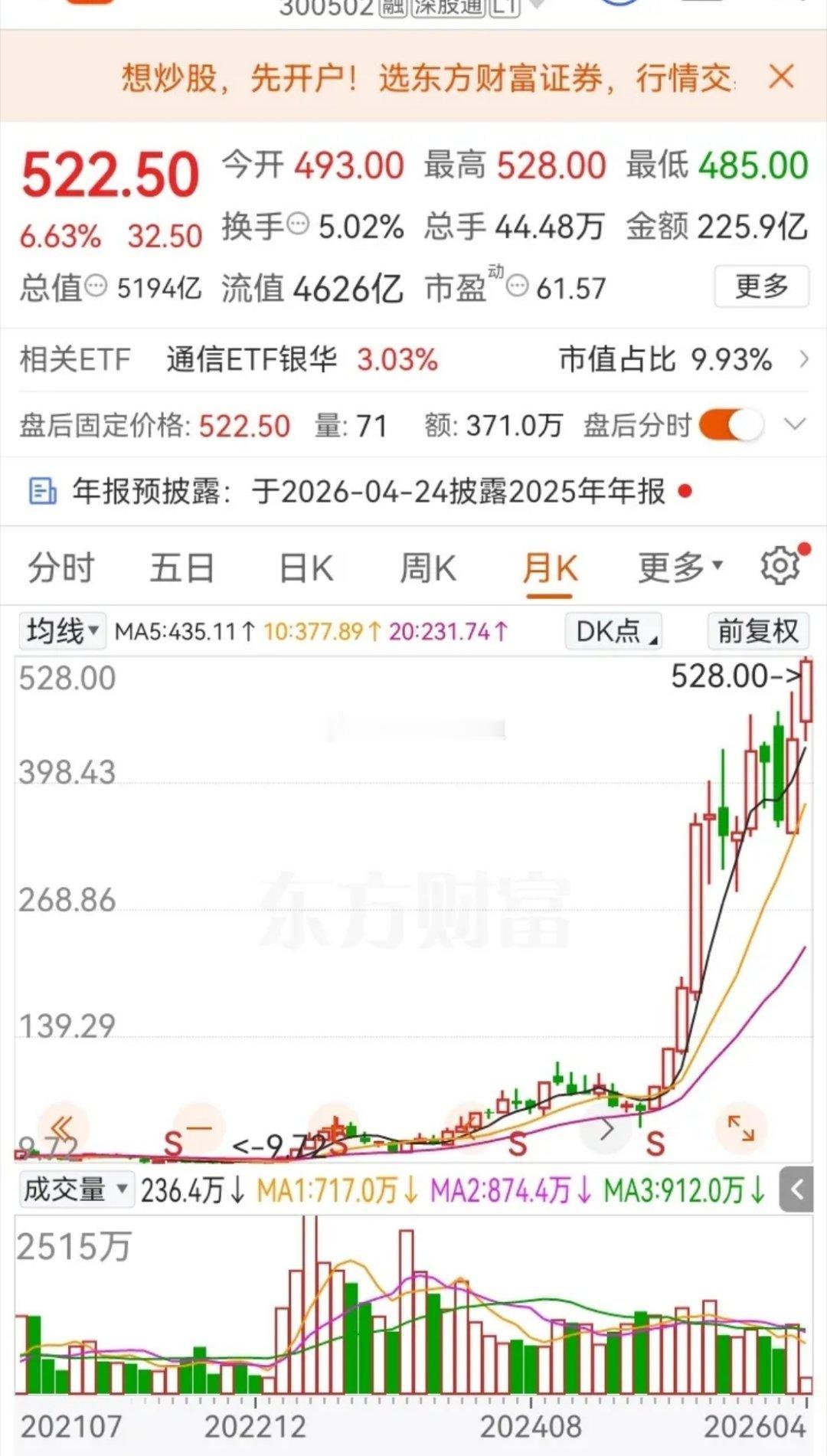 一位股民在股价10元位置果断进场，分批布局一共买入2万股，总投入本金刚好20万。