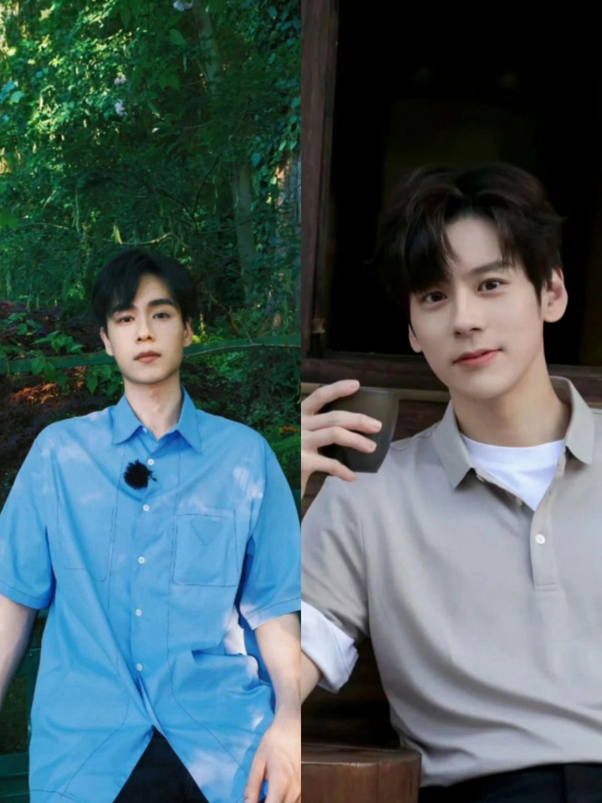 胡一天和魏哲鸣真的不是双胞胎吗？两个人也太像了 ​​​