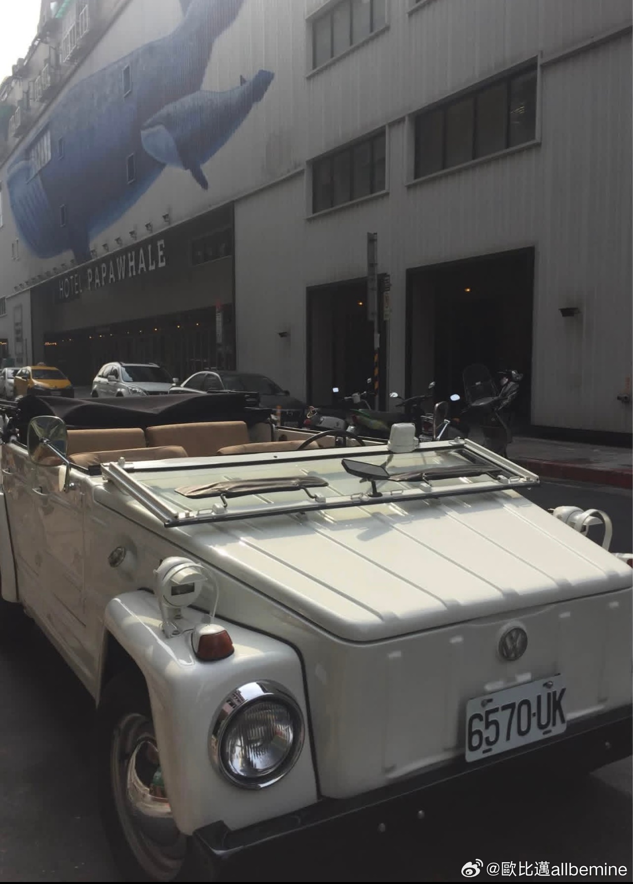 台湾老车🇩🇪1971年VW 181敞蓬四門吉普非常稀有